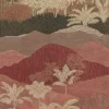 Fototapete Landschaft Tropisch Braun Creme Rot 79216-8