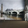Fototapete London Big Ben Skyline Foto 360 cm x 270 cm