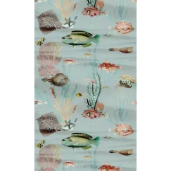 Fototapete Meer Fische Korallen Blau Bunt 39872-1