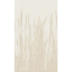 Fototapete Natur Gräser Schilf Beige Creme 39878-1