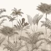 Fototapete Rasch Farne Braun Beige 556179 Lirico