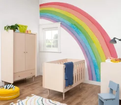 Fototapete Regenbogen Bunt 253252 Rasch Kindertapete
