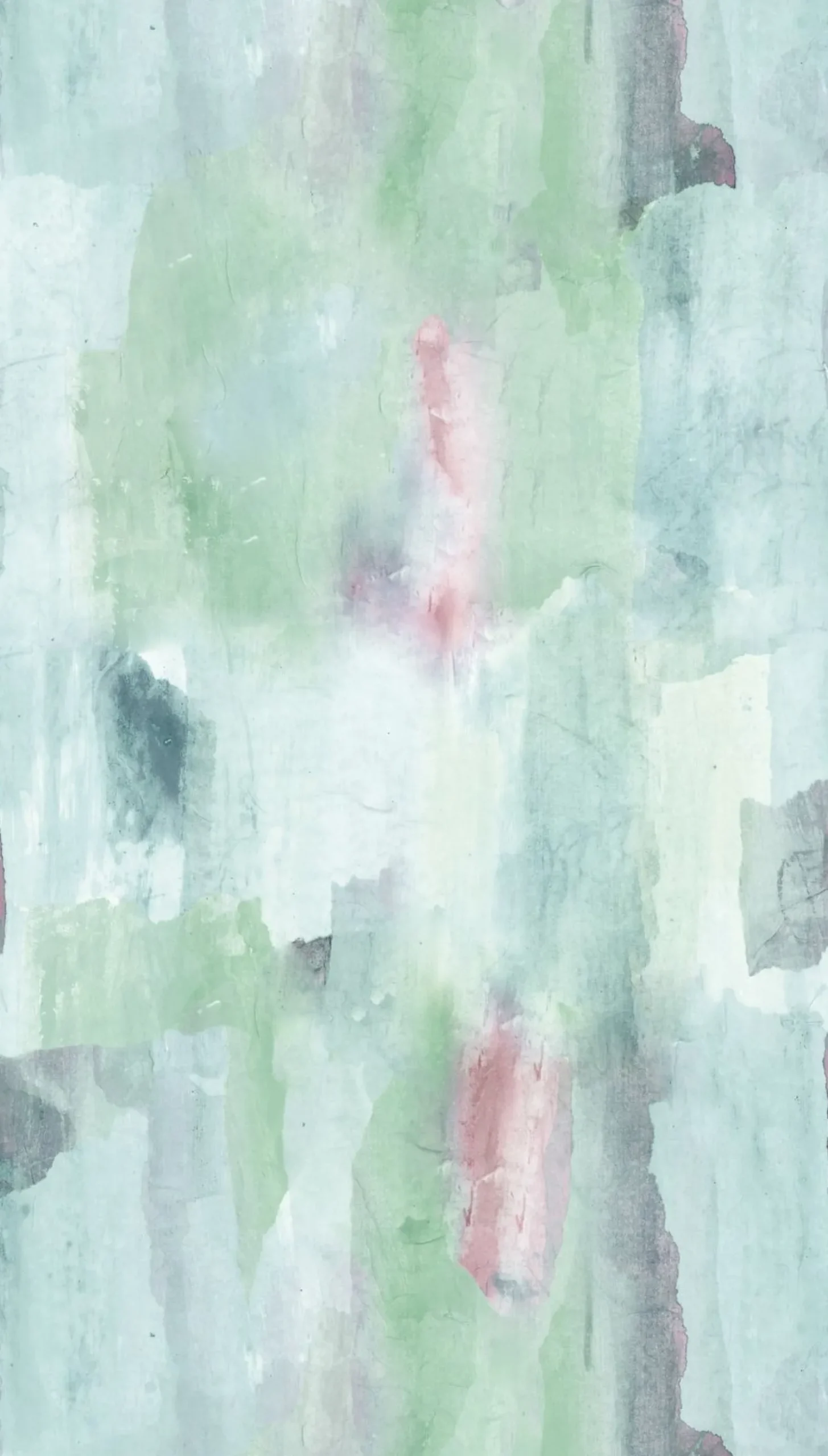 Fototapete Vlies Aquarell Optik Grün Blau 78207-1