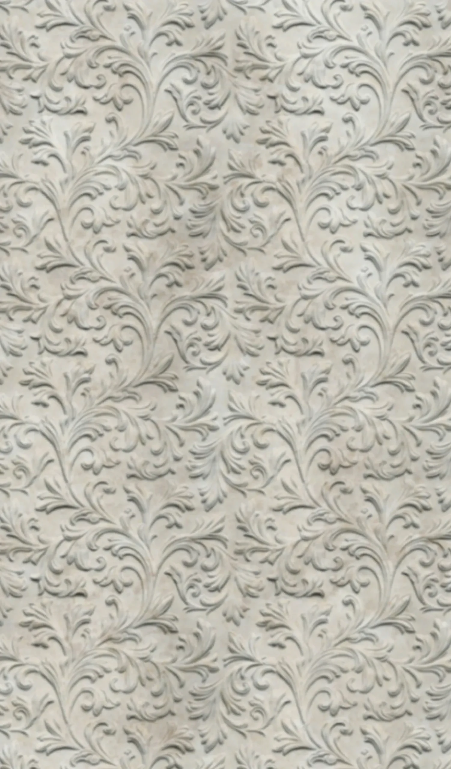 Fototapete Vlies Barock 3D Ornamente greige 47236