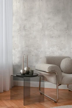 Fototapete Vlies Beton Optik Used-Look Grau 79155-2