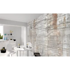 Fototapete Vlies Beton-Wand Stein grau braun