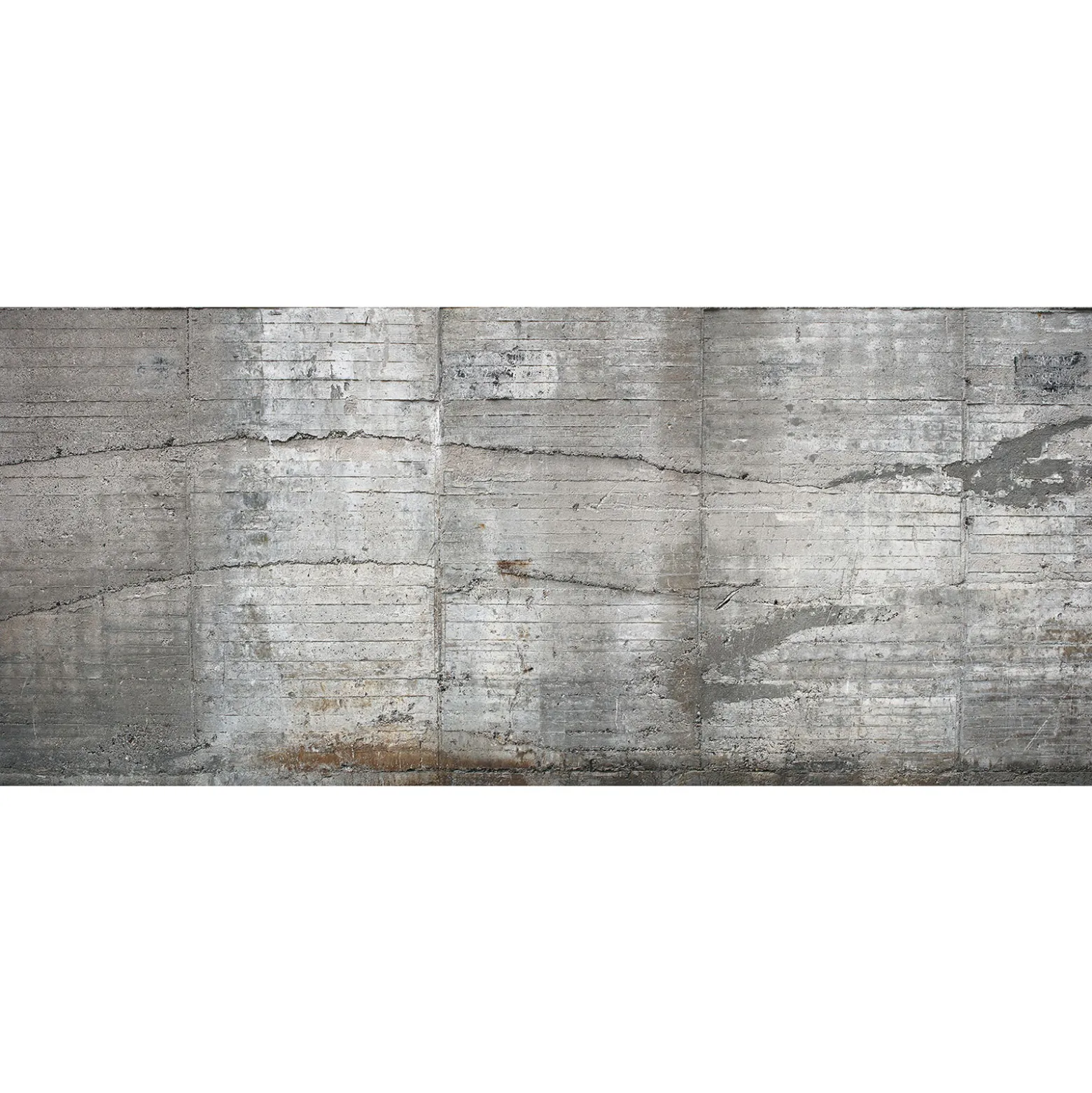 Fototapete Vlies Beton Wand Stein grau silber