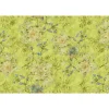 Fototapete Vlies Blüten Floral Vintage grün Premium