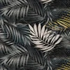 Fototapete Vlies Blätter Farn Floral grau blau 38238-1