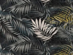 Fototapete Vlies Blätter Farn Floral grau blau 38238-1