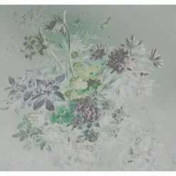 Fototapete Vlies Blumen pastell beige grün Premium