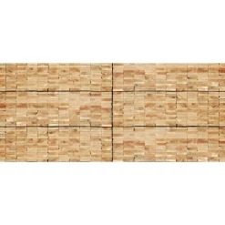 Fototapete Vlies Bretter-Stapel Optik beige