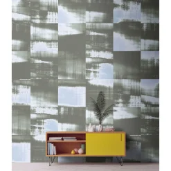 Fototapete Vlies Collage Kacheln taupe grau Premium