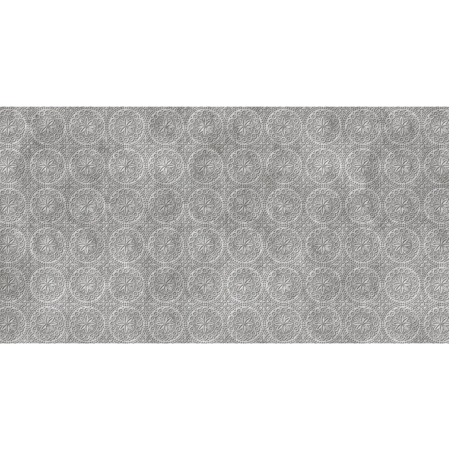 Fototapete Vlies 3D Beton Lebensblumen schwarz Premium