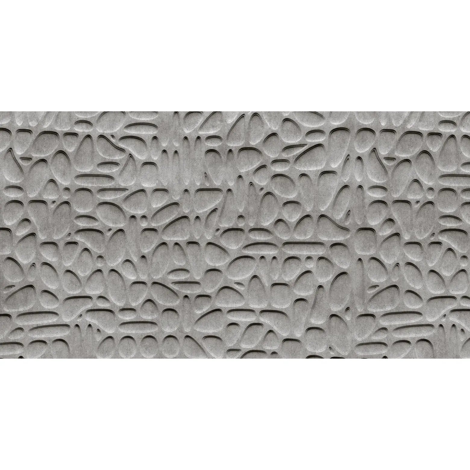 Fototapete Vlies 3D Beton Steine grau schwarz Premium