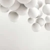 Fototapete Vlies 3D Bälle Kugeln Ballons grau 38291-1