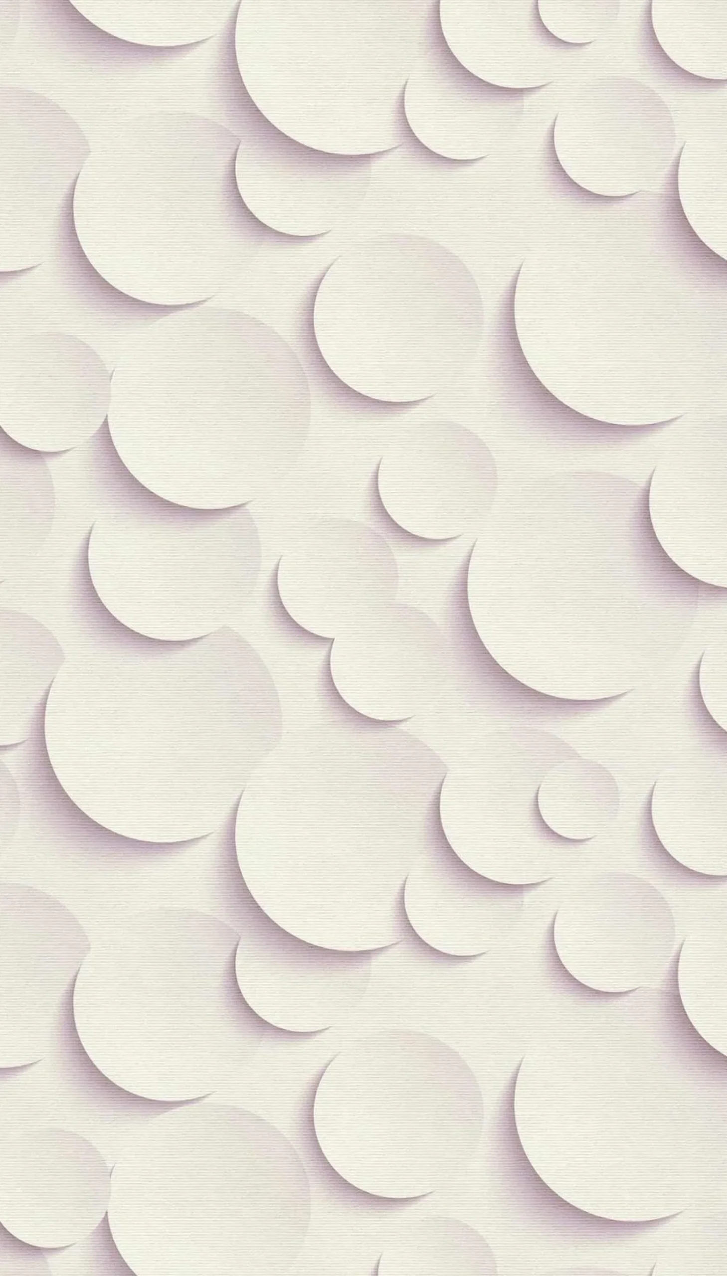 Fototapete Vlies 3D-Effekt Kreise beige 38283-1