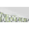 Fototapete Vlies Dreiecke Geometrie Muster grau