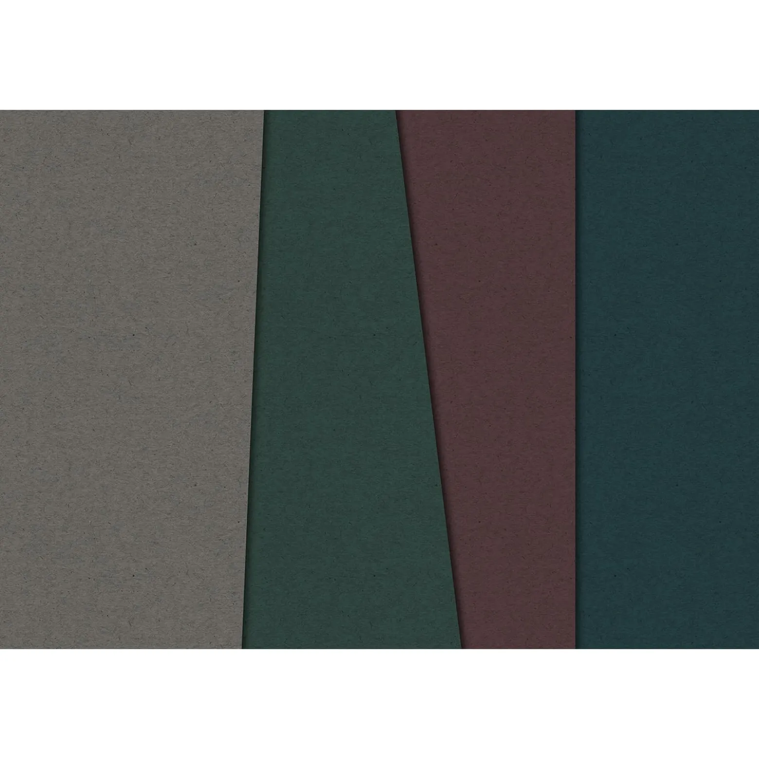 Fototapete Vlies Geometrie Retro braun grün Premium