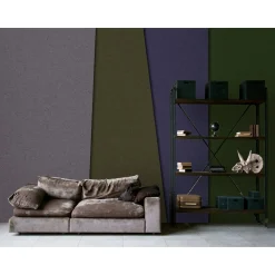 Fototapete Vlies Geometrie Retro grün violett Premium