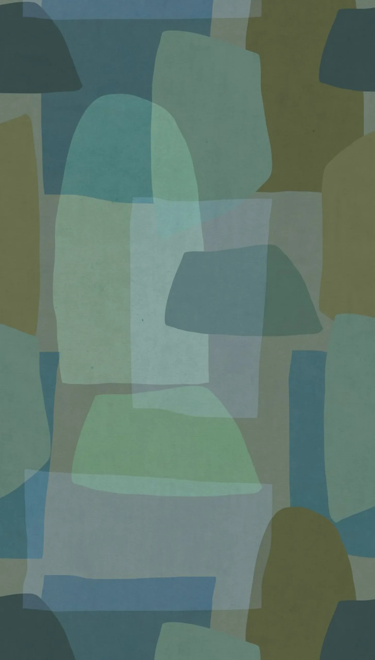 Fototapete Vlies Grafik Abstrakt Grün Blau 78206-3
