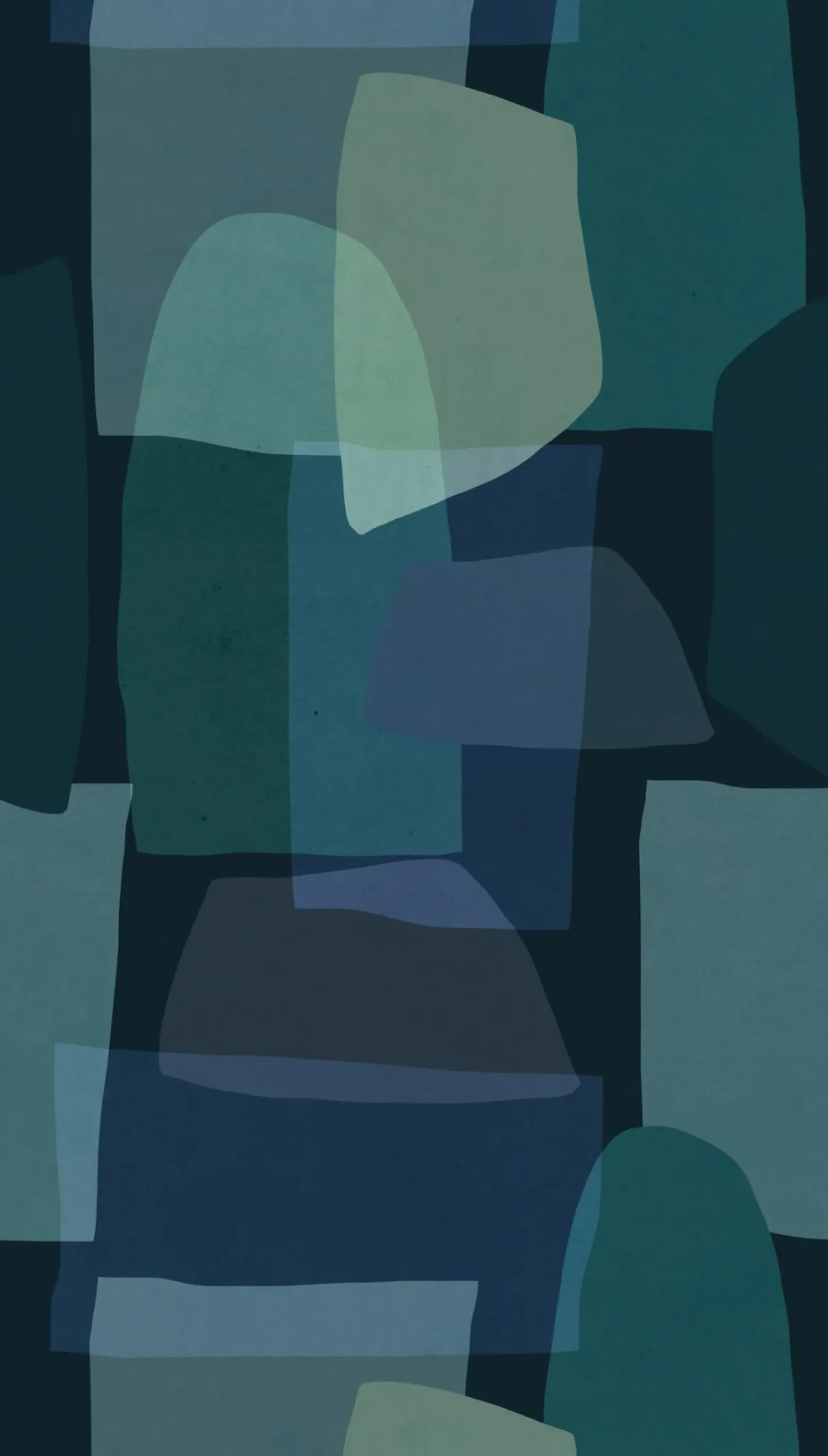 Fototapete Vlies Grafik Abstrakt Blau Grün 78206-1