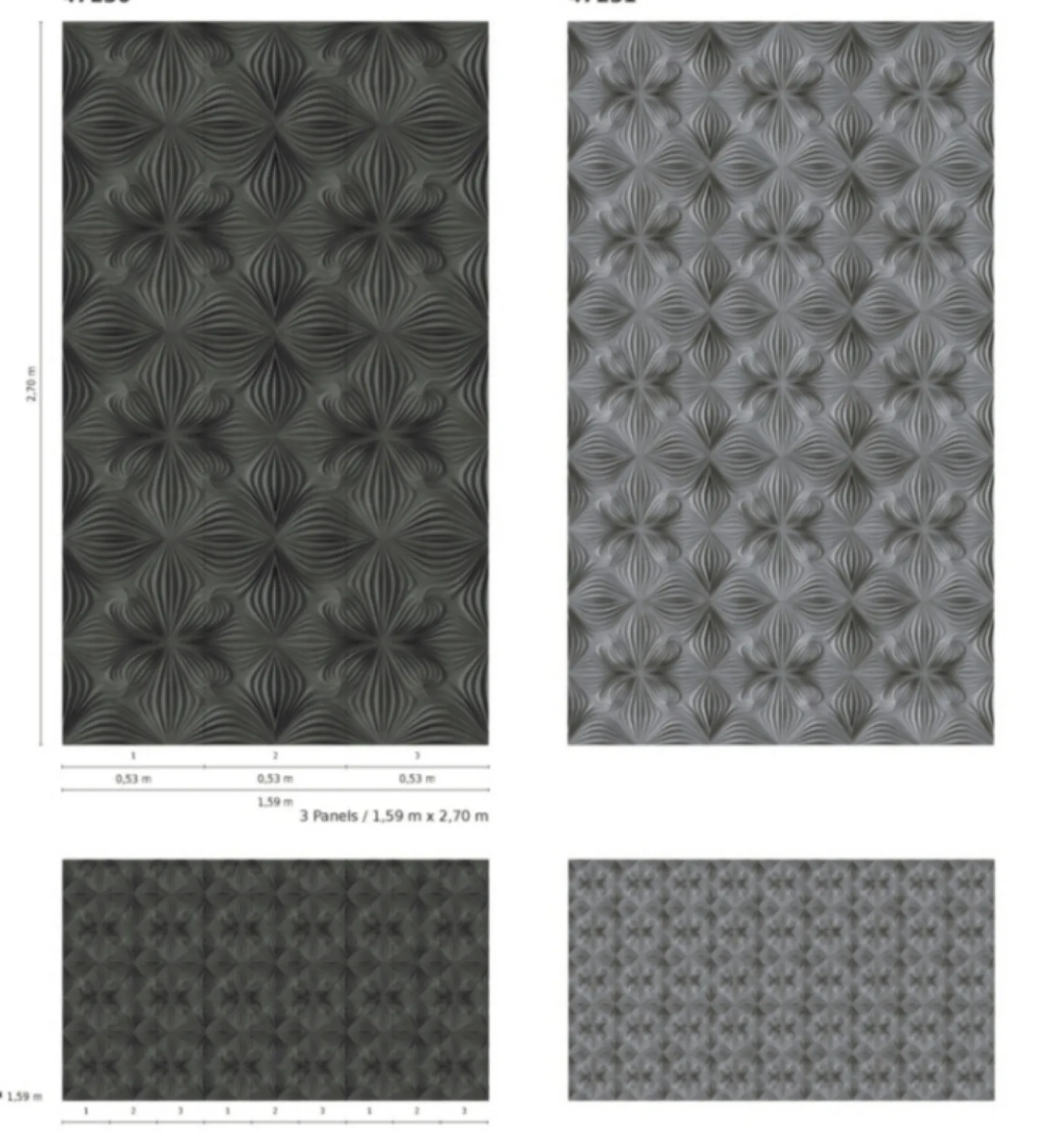 Fototapete Vlies Grafik 3D Geometrie anthrazit 47230