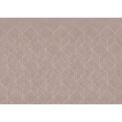 Fototapete Vlies Grafisch 3D Würfel beige weiß Premium