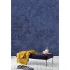 Fototapete Vlies Grafisch Kreuze blau schwarz Premium