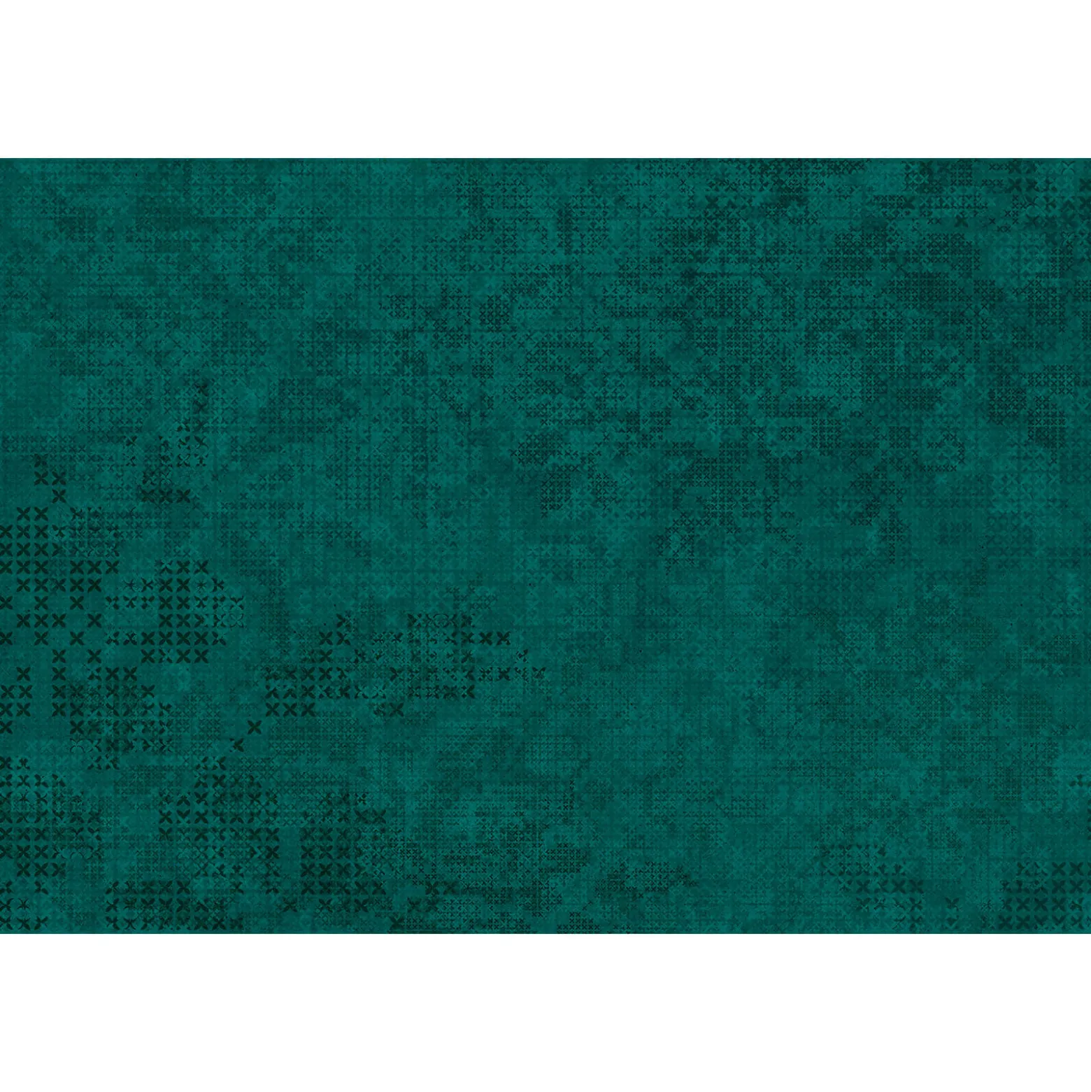 Fototapete Vlies Grafisch Kreuze türkis schwarz Premium