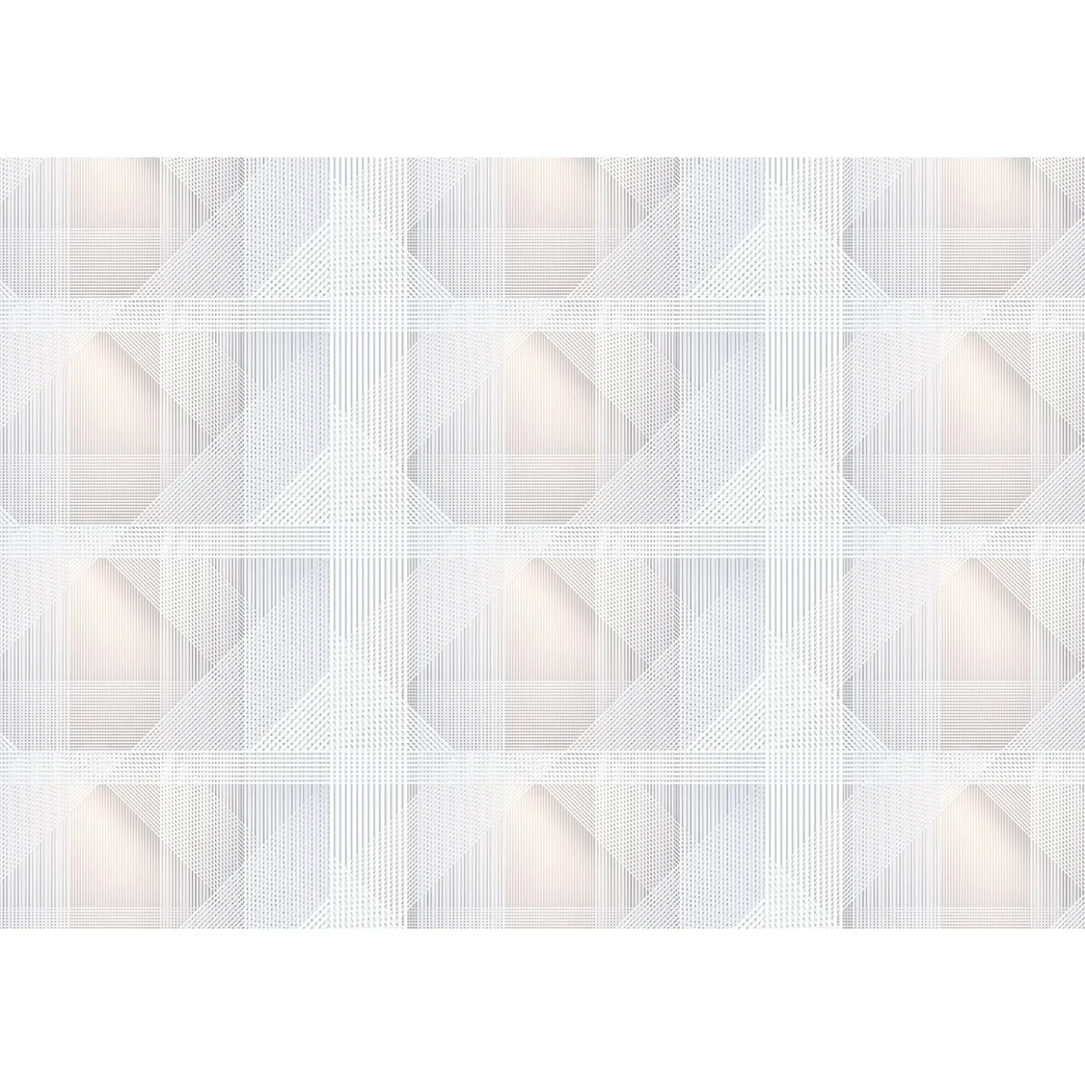 Fototapete Vlies Grafisch Striche grau orange Premium
