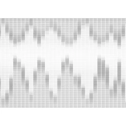 Fototapete Vlies Grafisch Vierecke Blöcke grau