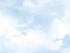 Fototapete Vlies Himmel Wolken blau weiß 38228-1