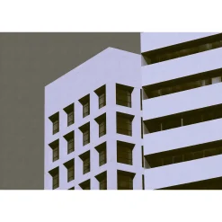 Fototapete Vlies Hochhaus schwarz taupe Premium
