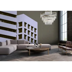 Fototapete Vlies Hochhaus schwarz taupe Premium