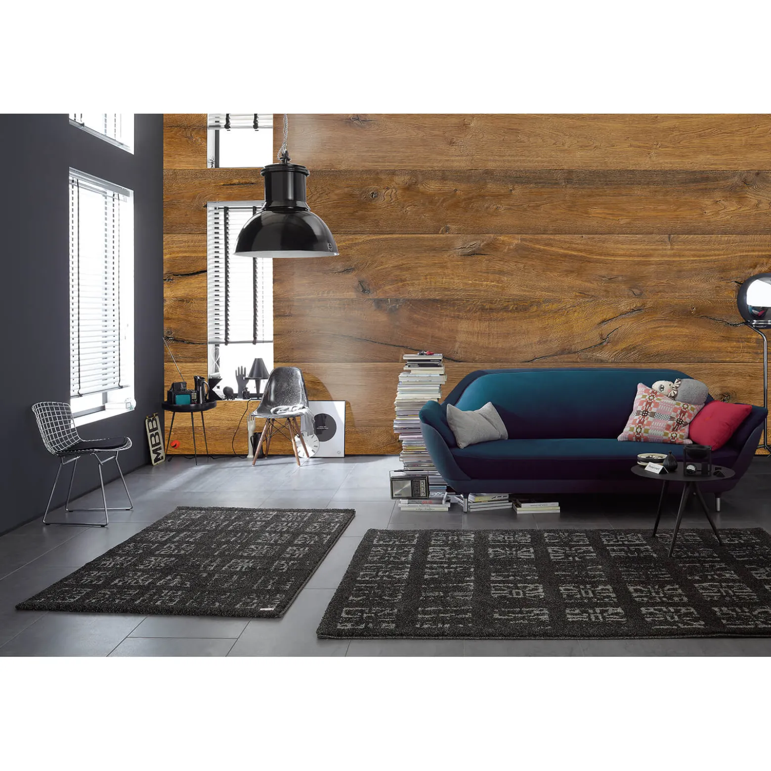Fototapete Vlies Holz-Optik beige braun