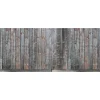 Fototapete Vlies Holz Shabby Chic braun grau
