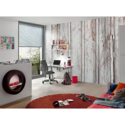 Fototapete Vlies Holz Shabby Chic beige braun
