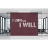 Fototapete Vlies I Can and I Will Steine grau Premium
