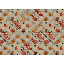 Fototapete Vlies Kacheln Fisch-Schuppen beige Premium