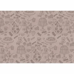 Fototapete Vlies Kaffee Kuchen beige schwarz Premium