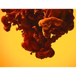 Fototapete Vlies Kunst Abstrakt rot gelb Designwalls