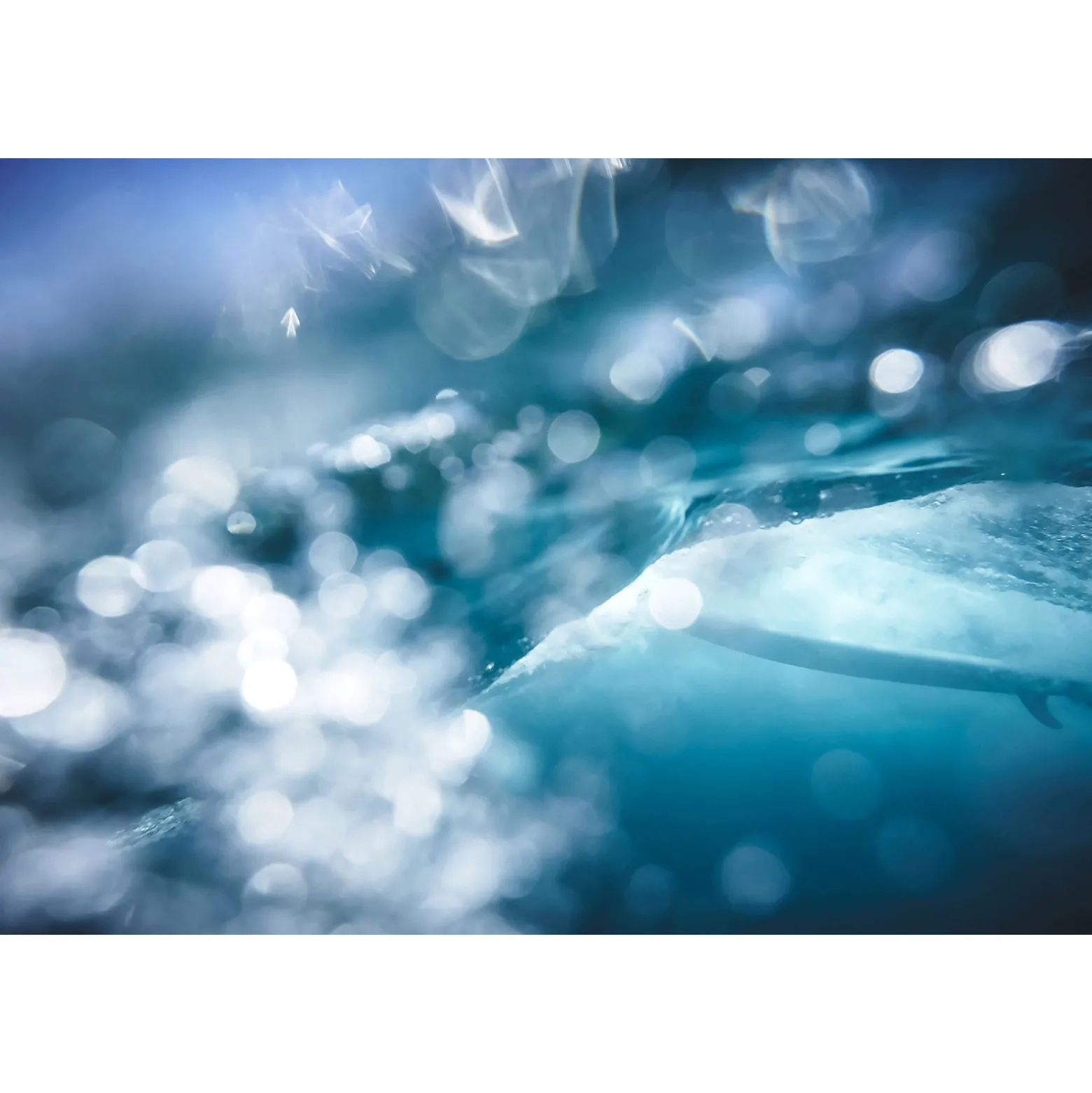 Fototapete Vlies Meer Wasser Wal blau türkis