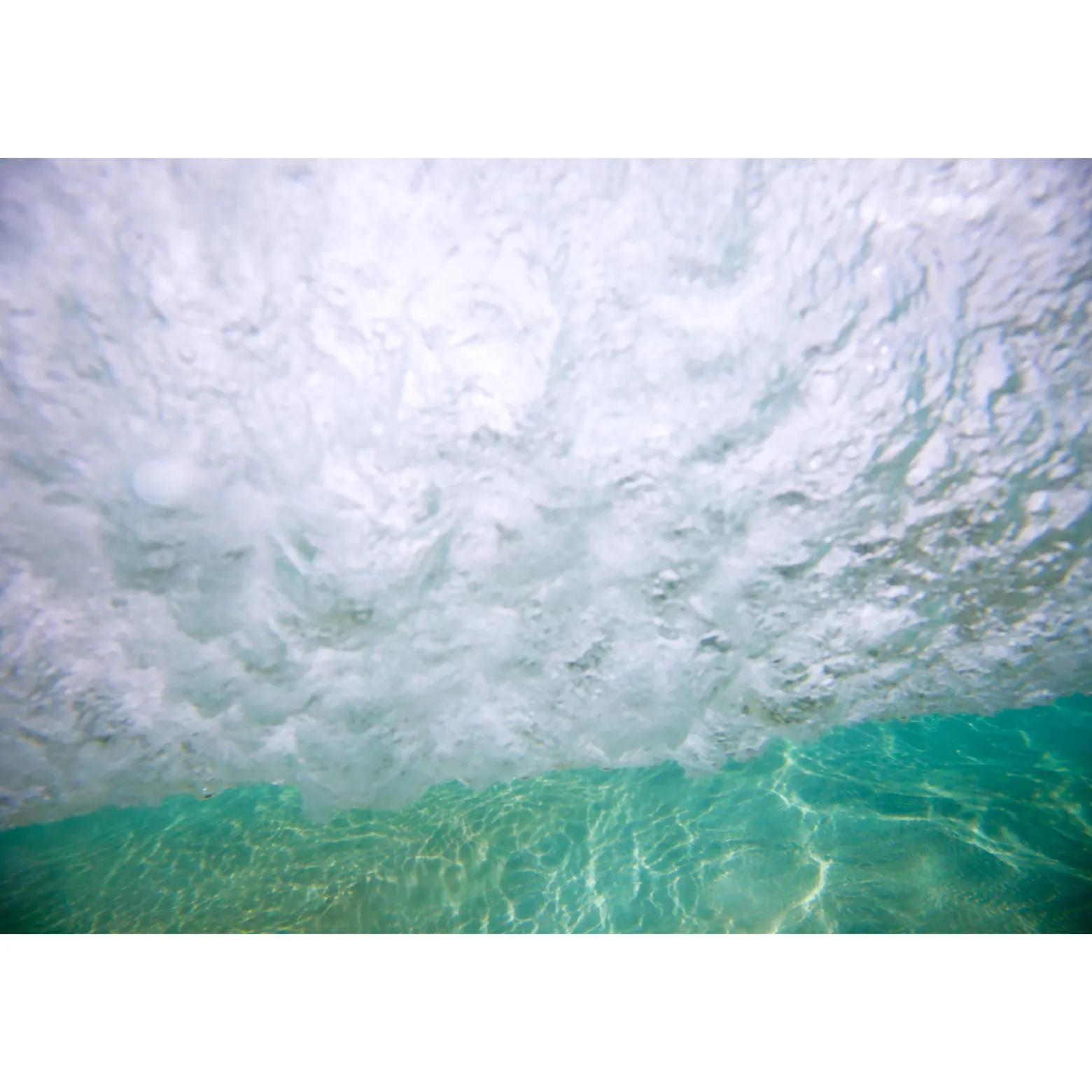 Fototapete Vlies Meer Wasser grün türkis weiß