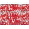Fototapete Vlies Mosaik Fliesen rot weiß