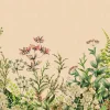 Fototapete Vlies Pflanzen Blätter Floral beige 38277-1