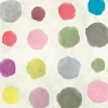 Fototapete Vlies Punkte Aquarell grau bunt 38294-1