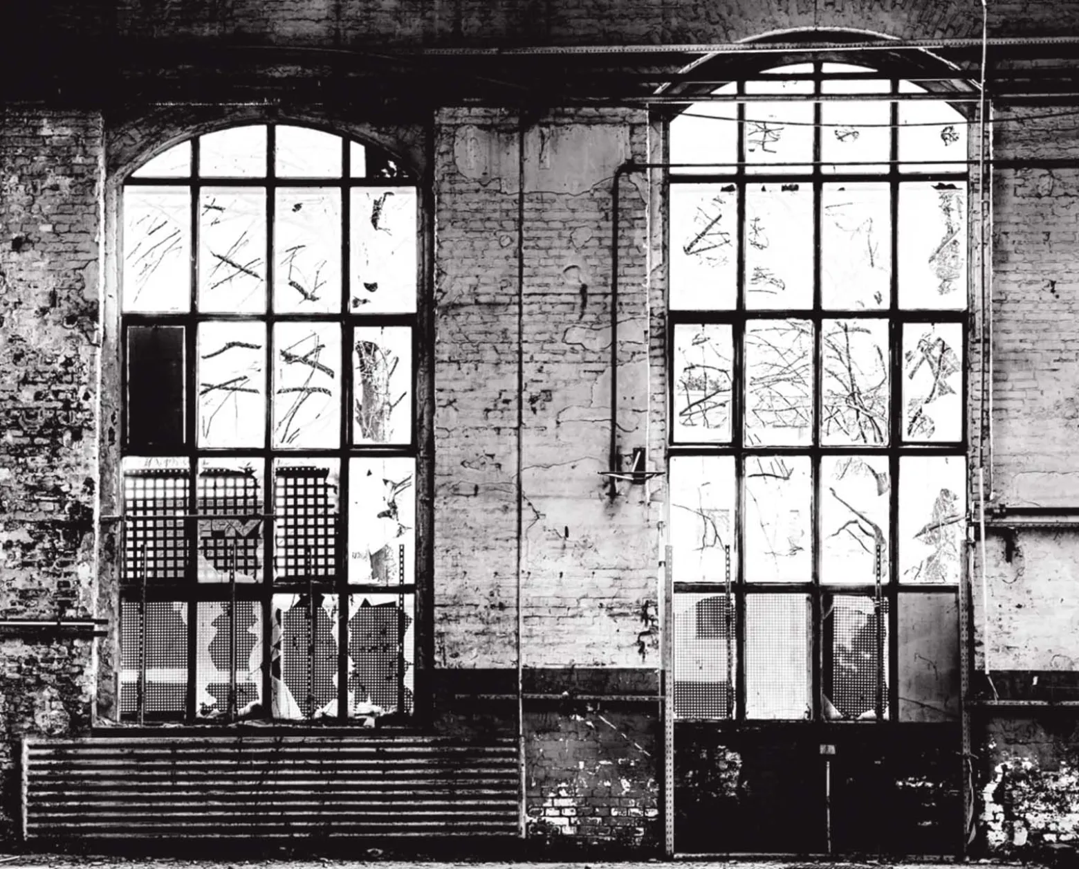 Fototapete Vlies Rasch Fenster Schwarz Weiß 940930