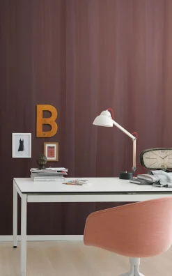 Fototapete Vlies Rasch Streifen rot-braun 425758
