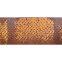 Fototapete Vlies Rost Metall Blech braun orange